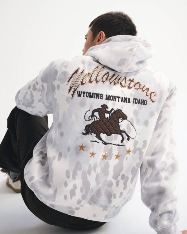 Yellowstone Graphic Popover Hoodie