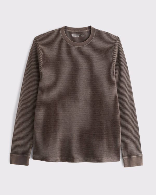 Long-Sleeve Classic Waffle Tee