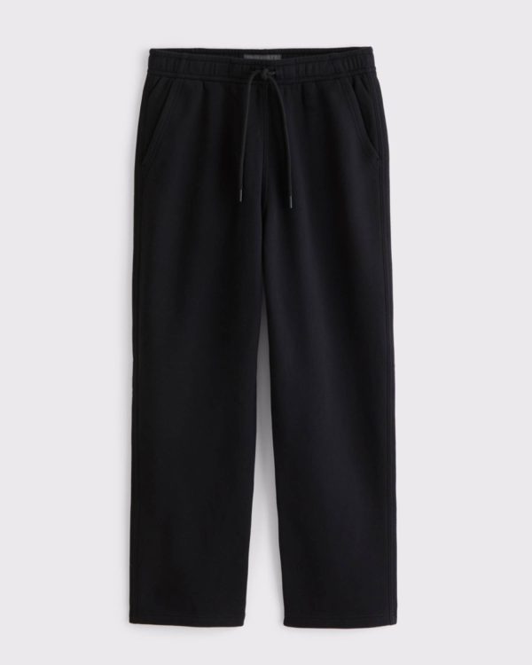 Essential Straight Open-Hem Sweatpant