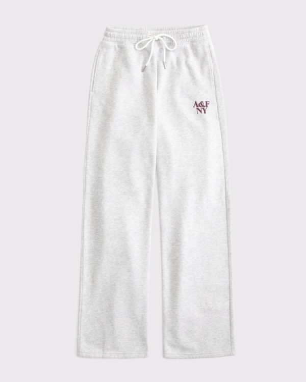 Logo Relaxed Straight Sweatpant