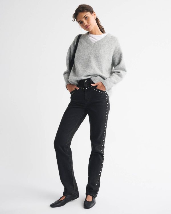 Ultra High Rise 90S Straight Jean