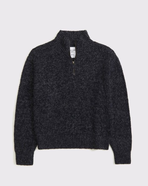 Half-Zip Mockneck Sweater