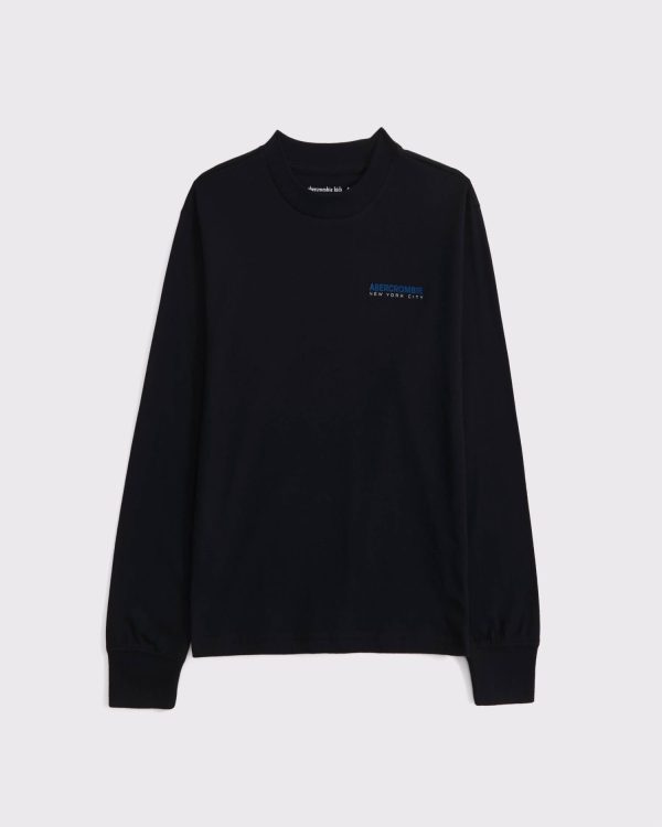 Long-Sleeve Logo Tee