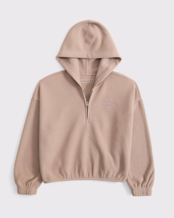 Cozy Half-Zip Popover Hoodie