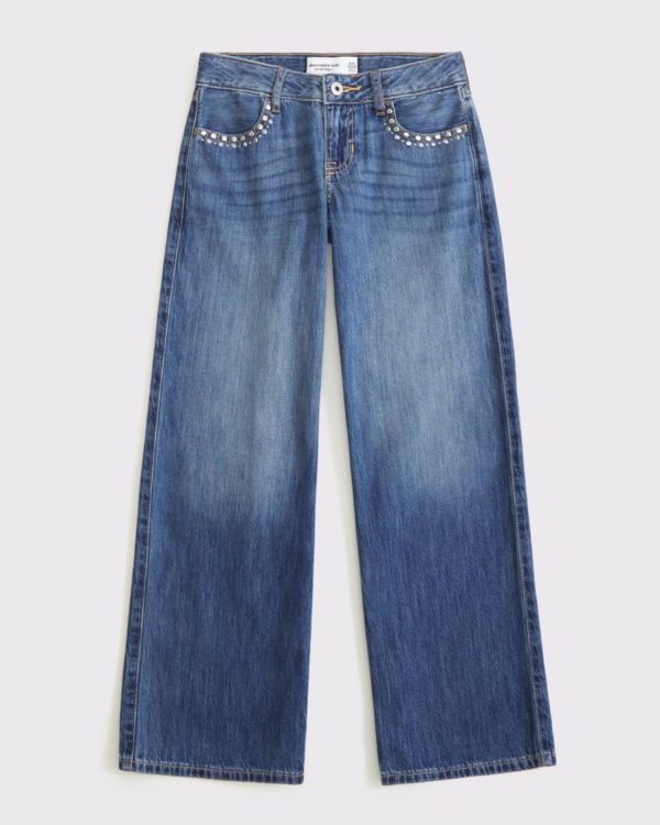 Low Rise Baggy Jeans
