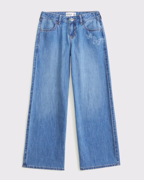Low Rise Baggy Jeans