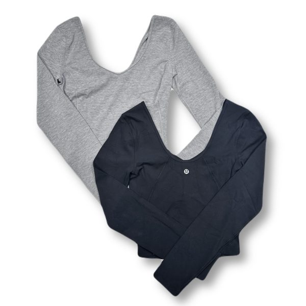 Lululemon Cropped Long Sleeve - Size 2 *SOLD SEPARATELY*