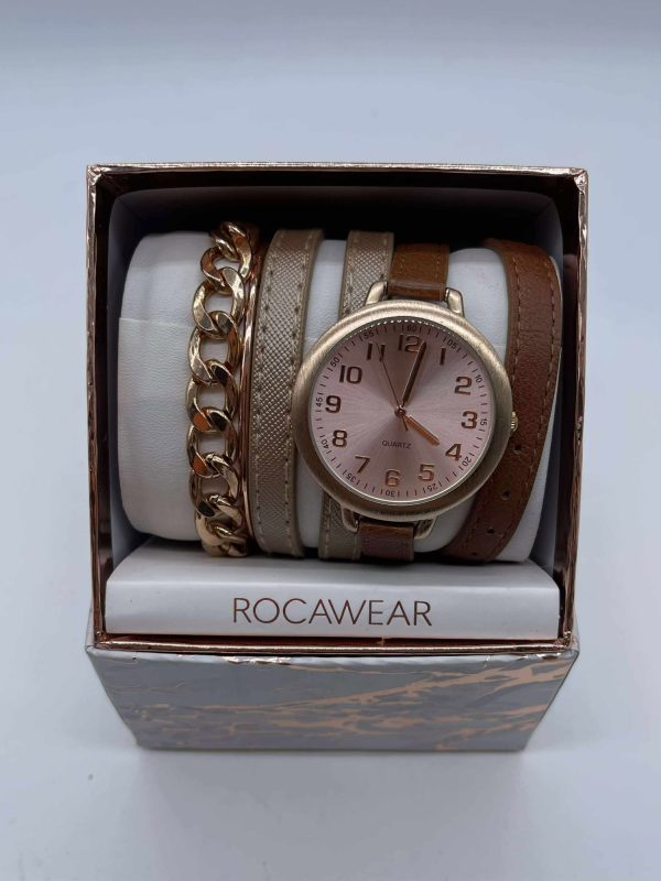 Women's Rocawear Watch & Bracelet Set