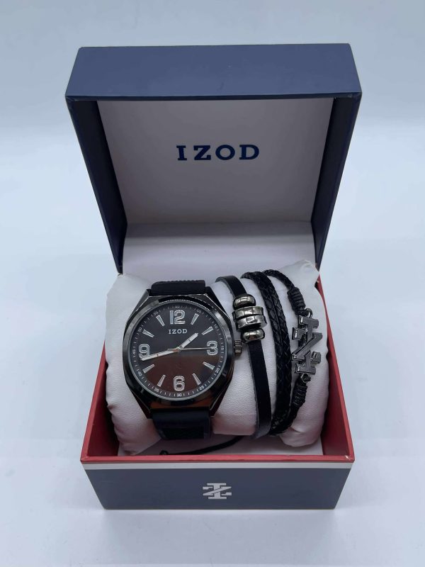 Men's Izod Watch and Bracelet Set