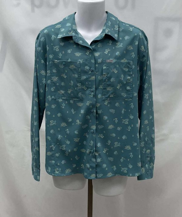 Men's Colombia Long Sleeve Shirt, Large