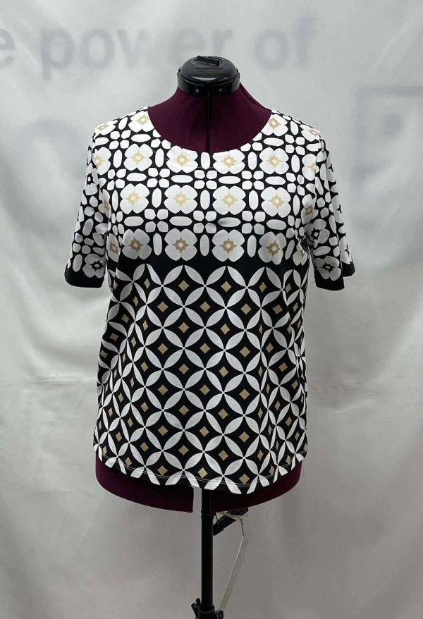 Women's Leo & Ugo Short Sleeve Top, Extra Large