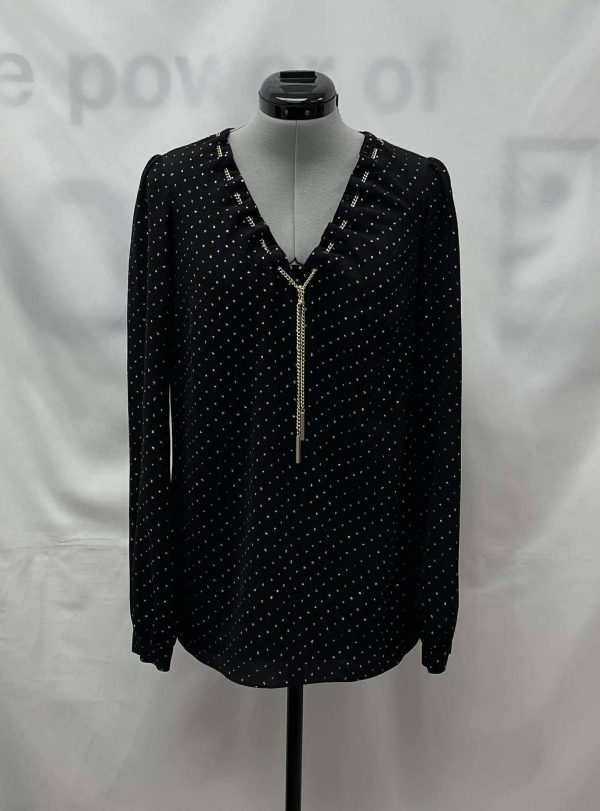 Women's Michael Kors Long Sleeve Top, Extra Small