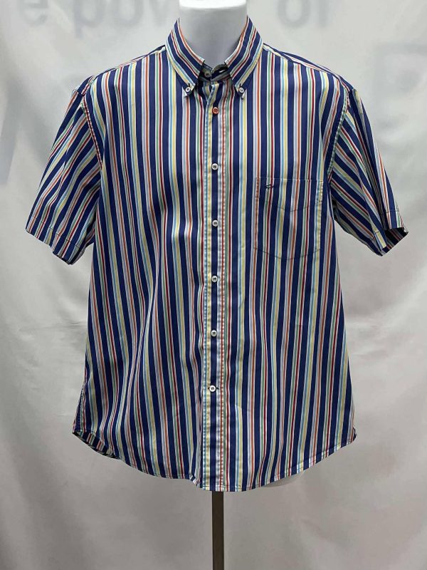 Men's Paul & Shark Short Sleeve Shirt, Extra Large