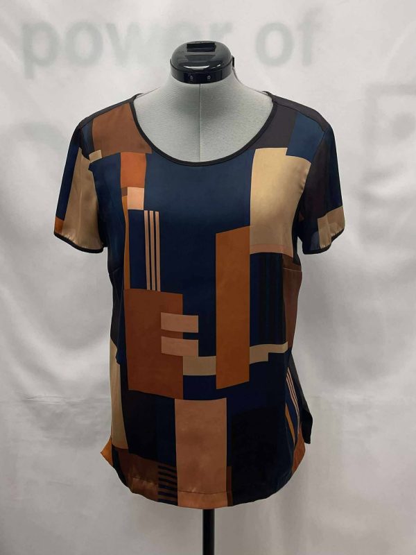 Women's Cleo Short Sleeve Top, Medium