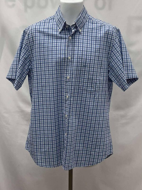 Men's Paul & Shark Short Sleeve Shirt, Extra Large