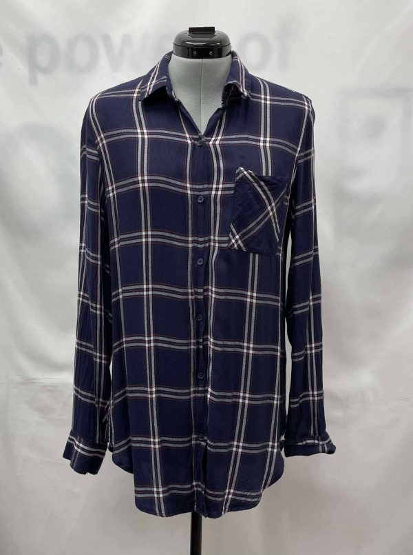 Women's Banana Republic Long Sleeve Blouse, Small