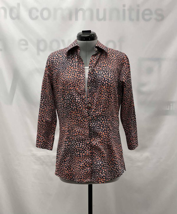 Women's Foxcroft Long Sleeve Blouse, 4