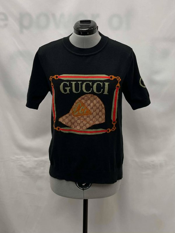 Women's Gucci Short Sleeve Top, Small