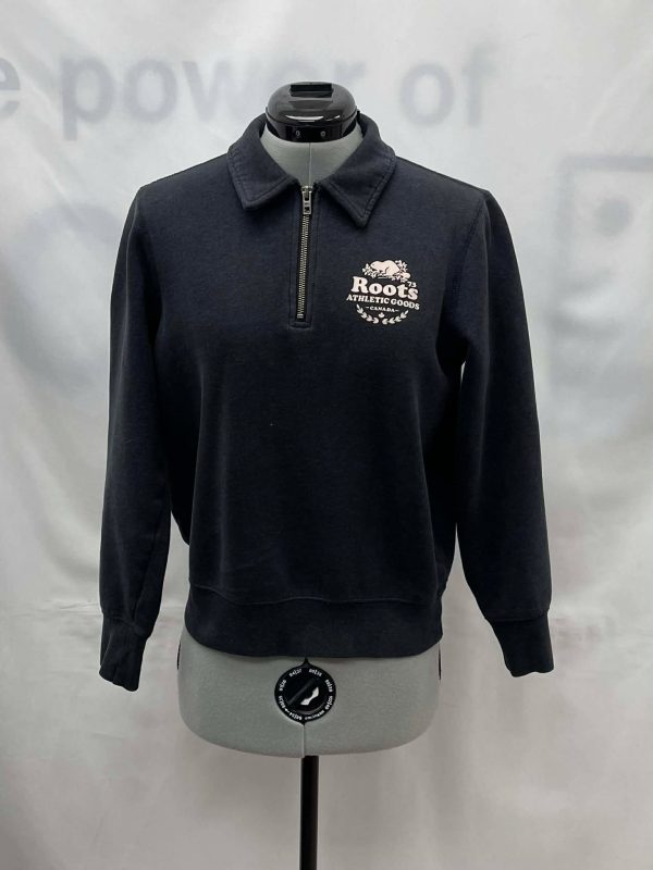 Women's Roots Long Sleeve Sweater, Small