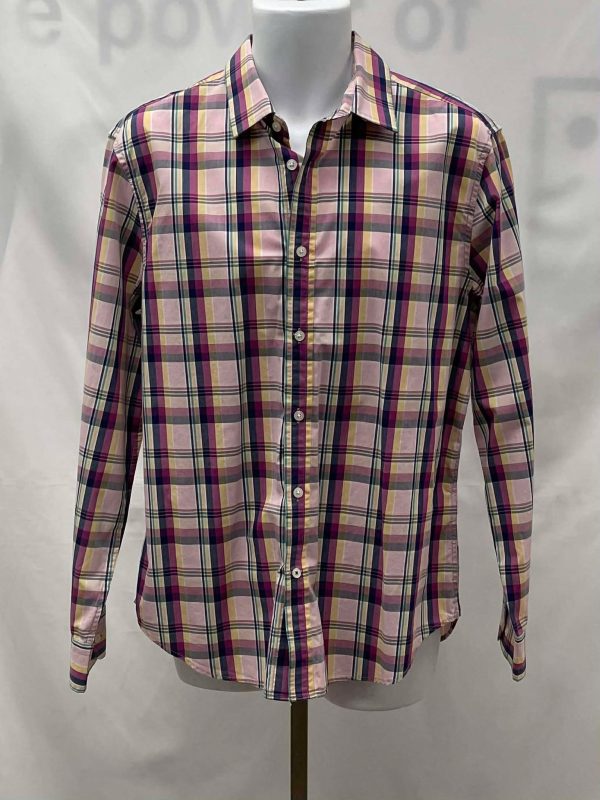 Men's Banana Republic Long Sleeve Shirt, Medium