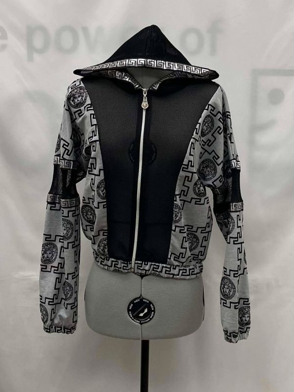 Women's Versace Long Sleeve Hoodie, Extra Large