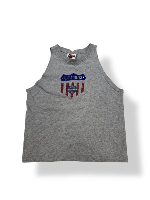 Vintage Harley Davidson Tank- Size S