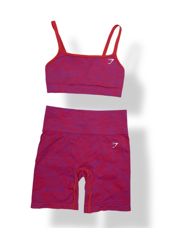 Pink & Orange Gymshark Set- Size XS