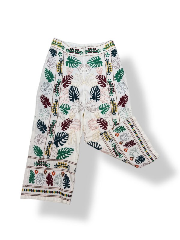 Zara Pattern Pants- Size S