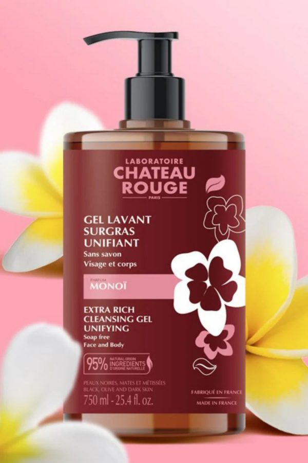 Chateau Rouge Paris Shower Gel (monoi scent) family size 750ml