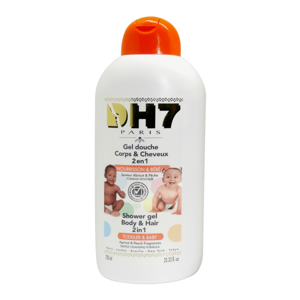 DH7 Paris -  Apricot & Peach Baby Shower Gel 750 ml