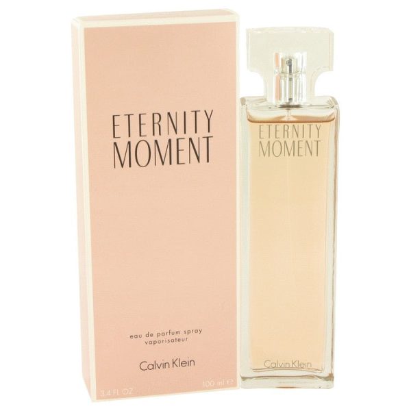 Eternity Moment by Calvin Klein Fragrance for Women Eau de Parfum Spray 3.4 oz  (100mL)