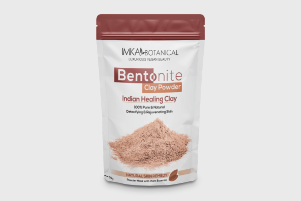 IMKA BOTANICAL - Facial Bentonite clay Mask - Clean face with Detox mask - 50 gr