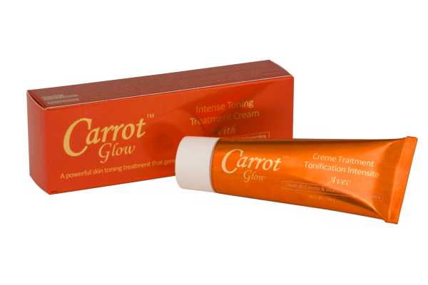 GLOW - Carrot Glow Intense Toning Treatment cream With Carrot Oil & Vitamin A, K & E complex