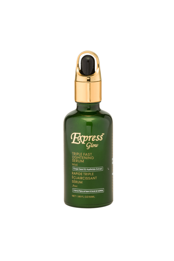GLOW - Express Glow Triple Fast Lightening Serum With Grapeseed Oil & Asafetida Extract