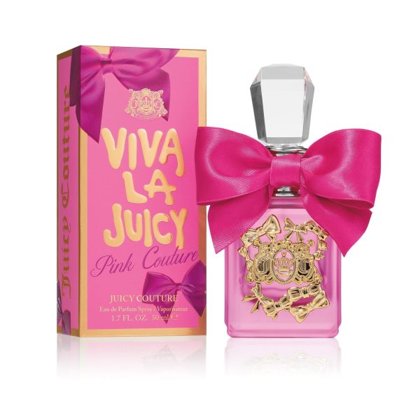 Juicy Couture Viva La Juicy Pink Couture Eau de Parfum Spray, Perfume for Women, 1.7oz (50mL)