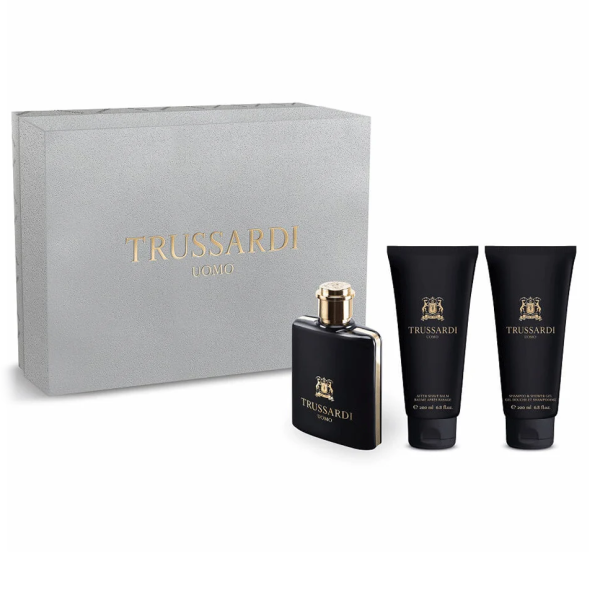 Trussardi Uomo by Trussardi 100ml EDT 3 Piece Gift Set